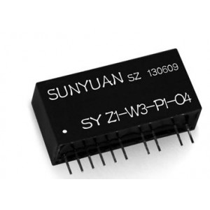 Pt100、Cu50熱電阻信號兩隔離變送器：SY Z-W系列