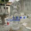 歐式雕塑西方人石雕，漢白玉石材定做四季神雕塑