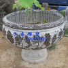 大興石雕青石魚缸花缽鯉魚荷花雕塑 石雕青石魚制作哪家實力強
