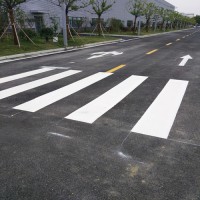 太倉雙鳳鎮冷噴劃線、車位編號噴涂、人行道室內標線價格